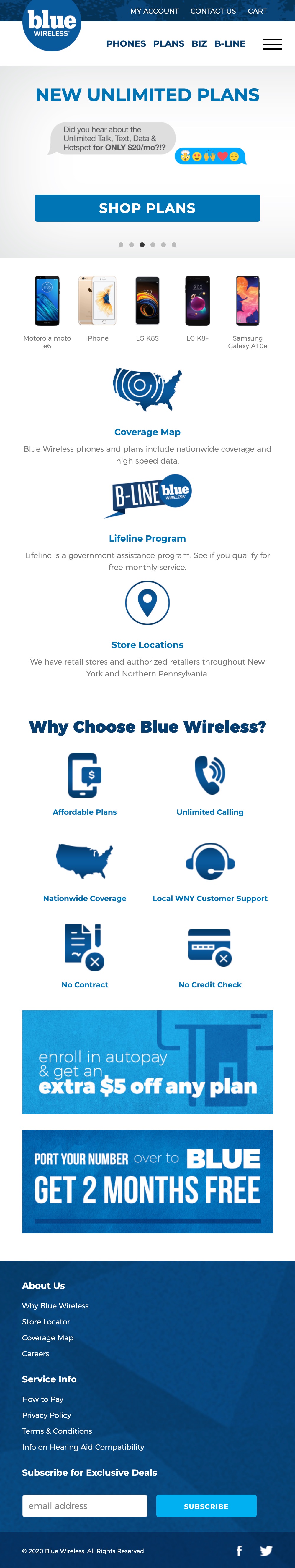 Blue Wireless Screen Shot